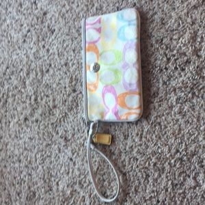 Coach wristlet